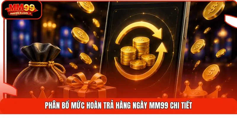 Hoàn Trả Hàng Ngày MM99 | Nhận Lại 3.5% - Cộng Tiền 24H 2 Phân bổ mức hoàn trả hàng ngày MM99 chi tiết